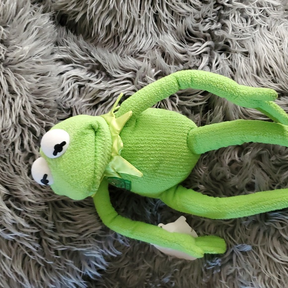 TYCO Vintage 1999 Kermit The Frog Sesame Street Muppets Talking Plush NWT - Picture 6 of 9